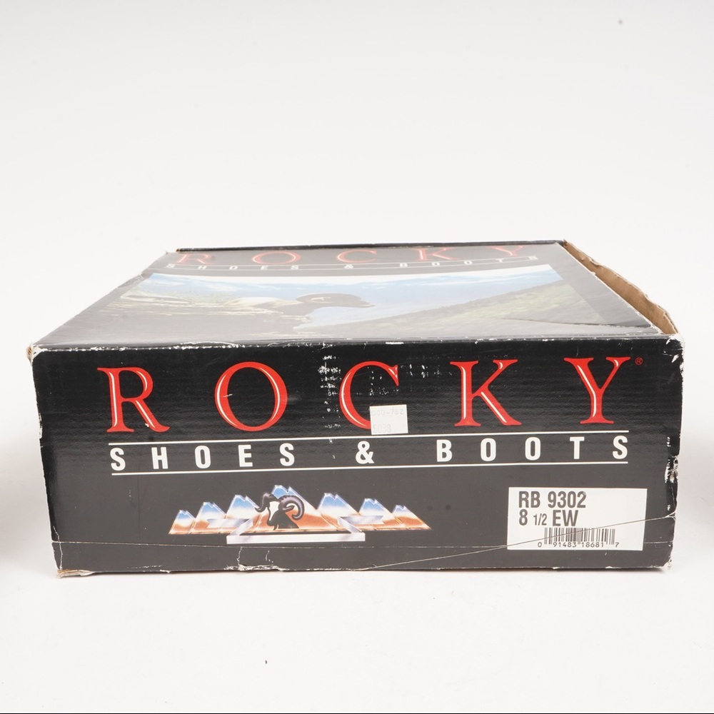 NIB Rocky Shoes & Boots Brown Thinsulate Leather Boots RB9302 8.5 EW - Picture 2 of 14